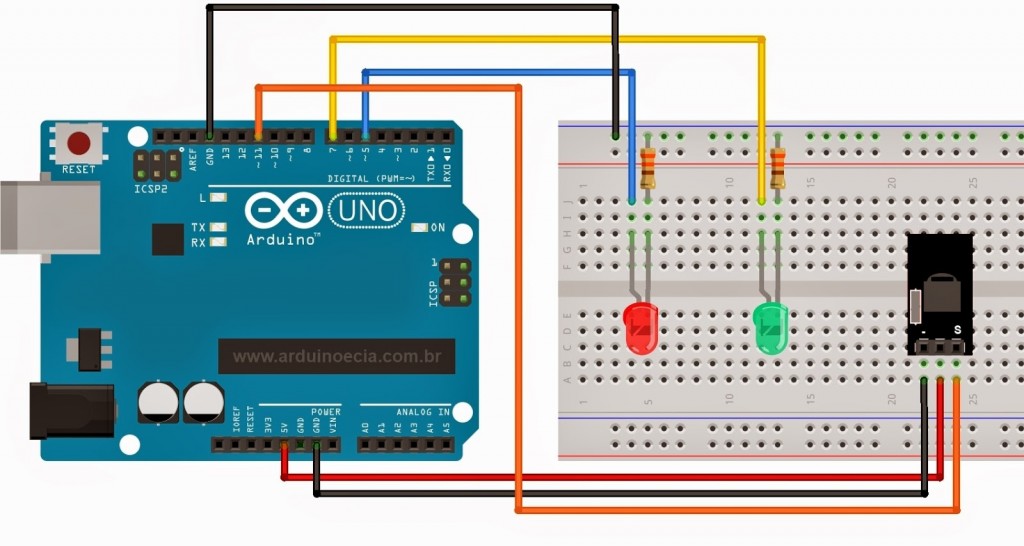 Kit Controle Remoto Infravermelho