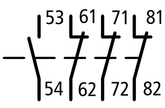 Contato Auxiliar - 13DILE (1NA-3NF)