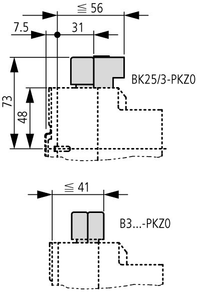 Borne de Conexo BK25-3-PKZ0 - 32720 EATON