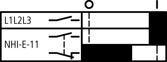 Contato Auxiliar NHI-E-11-PKZ0 - 82882 EATON