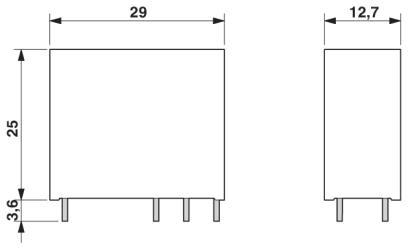 Relé REL-MR-120AC/21HC/MS - 2987901