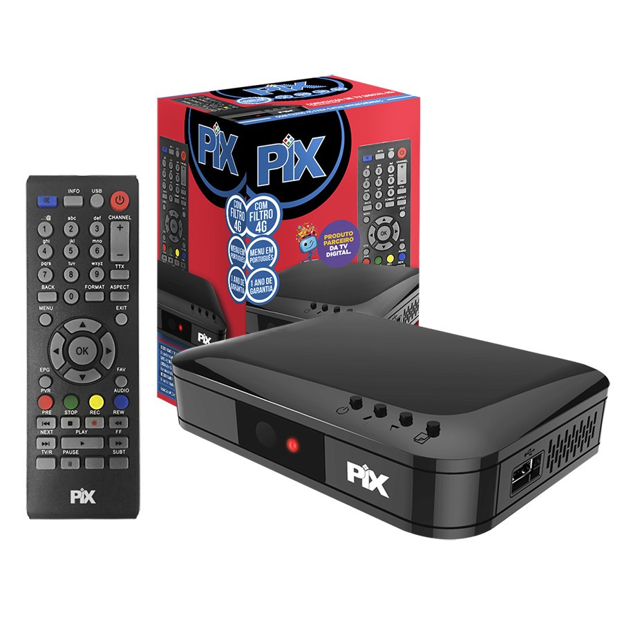CONVERSOR DE TV ANALÓGICO PARA DIGITAL FULL HD PIX SC1001