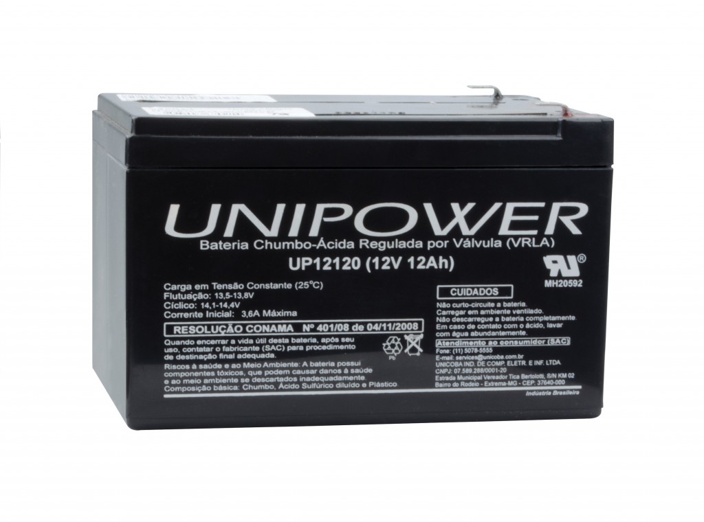 Bateria Selada 12V 12A