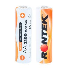 Bateria 1,2V 1300mAh AA Recarregvel 