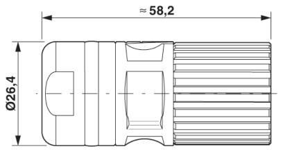 Conector CA-19S1N1280DN - 1619752