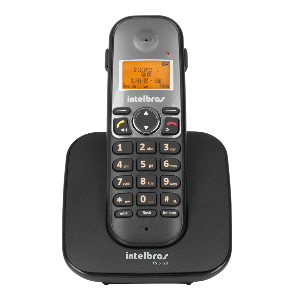 TELEFONE S/FIO TS 5120 INTELBRAS