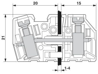 Borne de Passagem HDFK 4 - 0707086