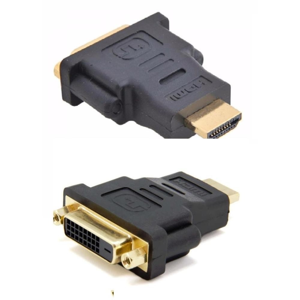 Adaptador DVI Fmea x HDMI Macho 