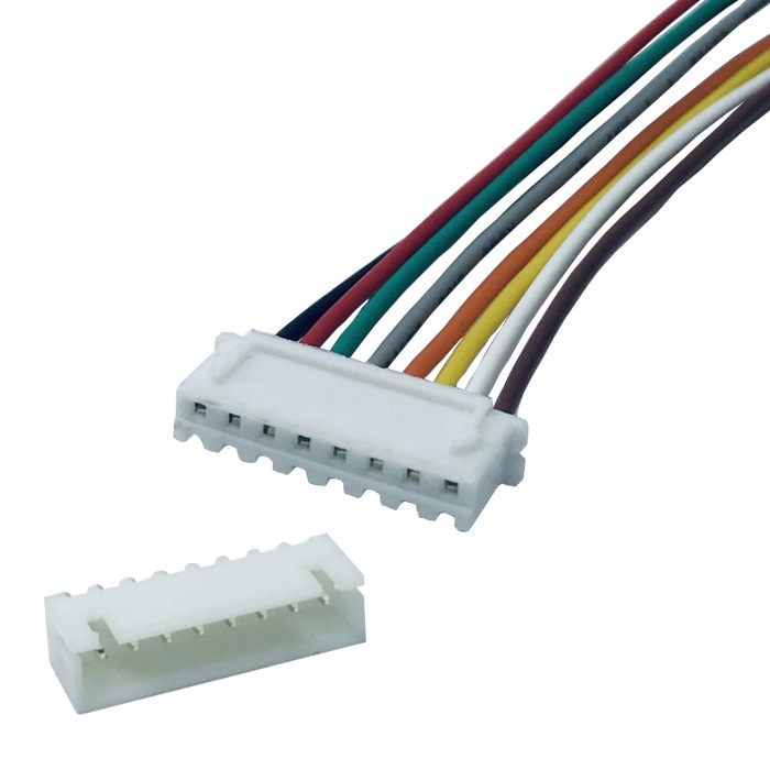 Kit Conector XH2.54 Macho x Fmea 8 Pinos