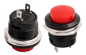 Chave push button sem retenção R13 507