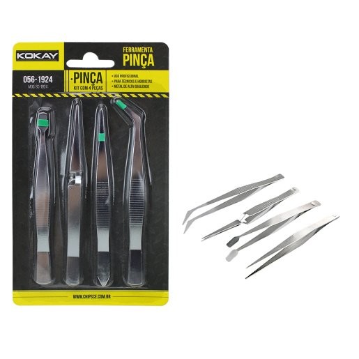  KIT DE PINCAS C/4 PCS