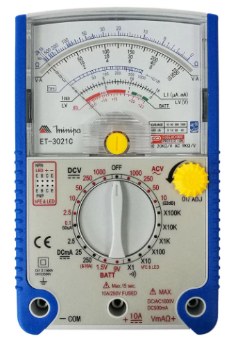 MULTIMETRO ANALOGICO ET-3021 C