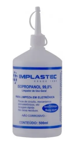 ALCOOL ISOPROPILICO 500ML IMPLASTEC