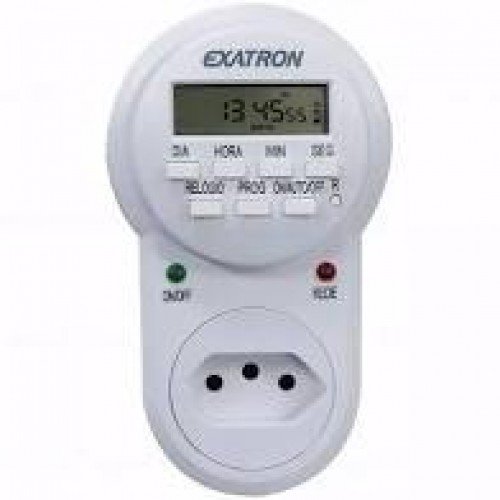 TIMER DIGITAL BIVOLT EXATRON TMDS0BC 18 PROG