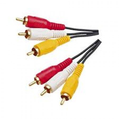Cabo 3RCA - 5 Metros