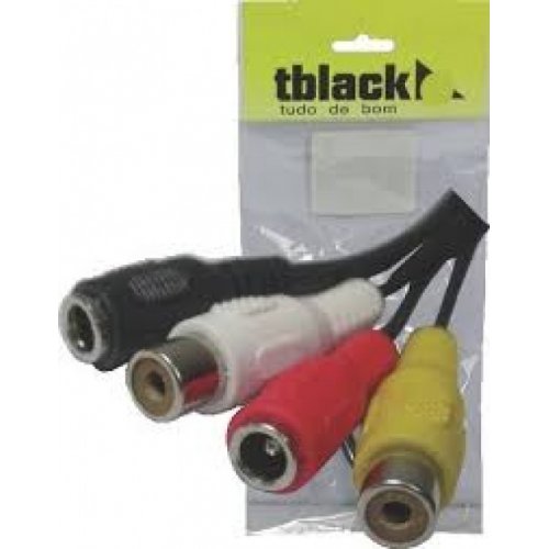 Cabo 2 RCA Fmea x 2 Jack P4  