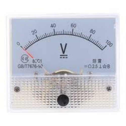 VOLTIMETRO ANALOGICO FM61 - 100V