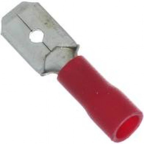 Terminal Faston VM macho isolado.1,5mm (6,3)