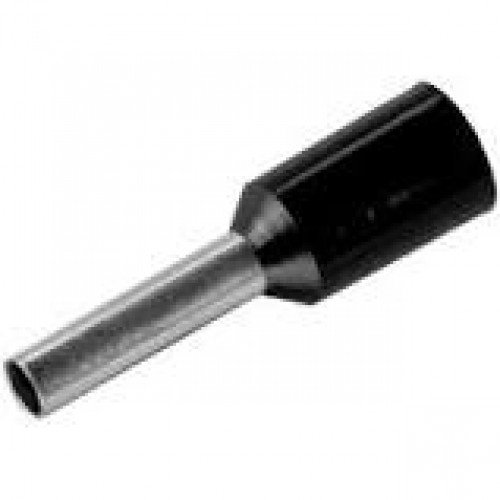 Terminal tubular 1,5mm preto