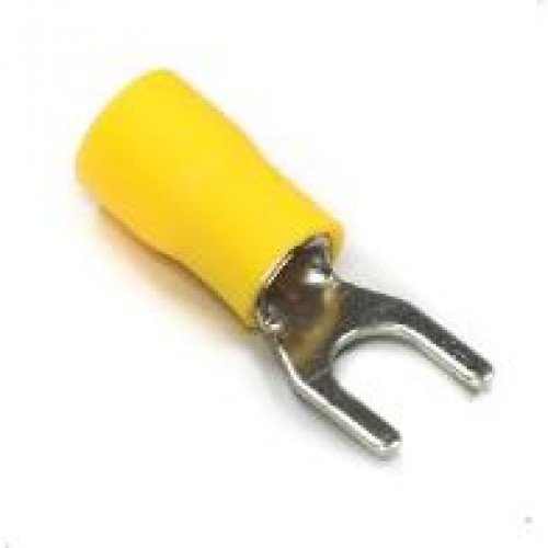 Terminal forquila pr isolado AM 6,00mm (furo4)