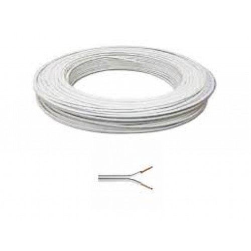 Fio paralelo 2X1,0MM branco
