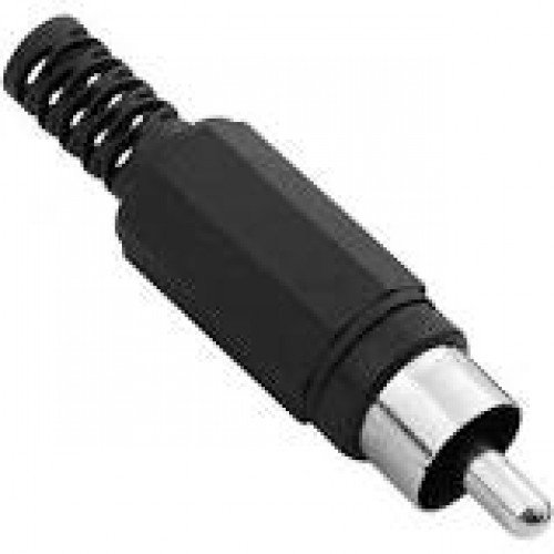 Plug RCA macho plstico