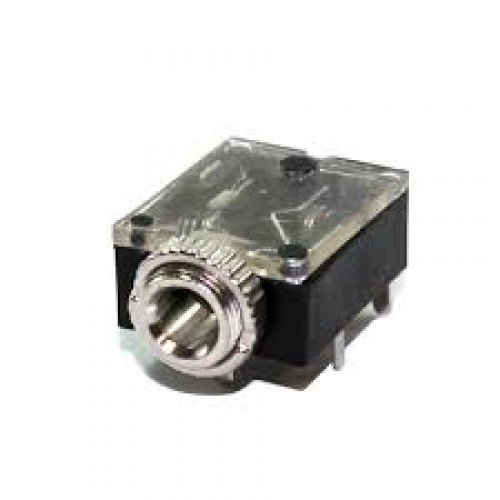 Plug JACK J2 stereo para chassi \ placa