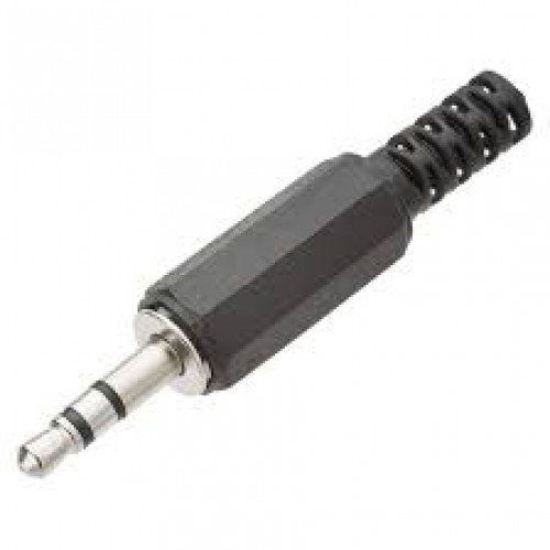 Plug P estereo com rabicho plstico