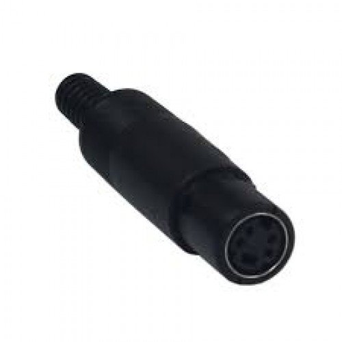Plug Mini Din - 4 pinos fmea 
