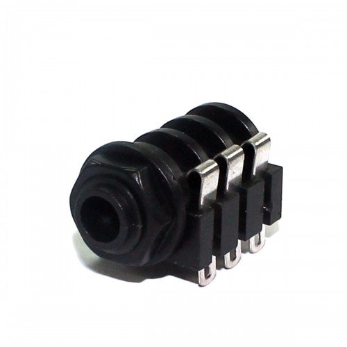 Plug Jack J10 Stereo fechado painel