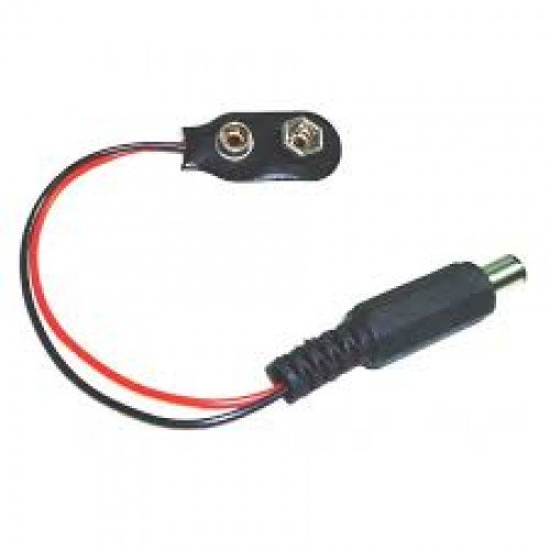 Clips para bateria 9V + P-4