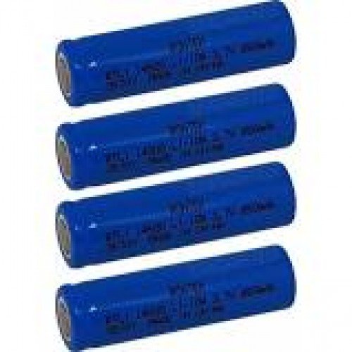 Bateria 3,7V 850MAH 14500 recarregvel LI-ION sem terminal