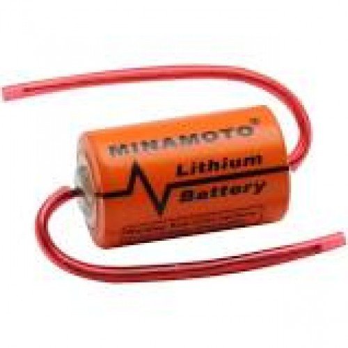 Bateria 3,6V 1200MAH ER14250 1/2AA com terminal