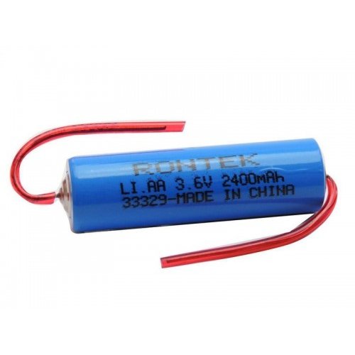 Bateria 3,6V 2400MHA com terminal azul