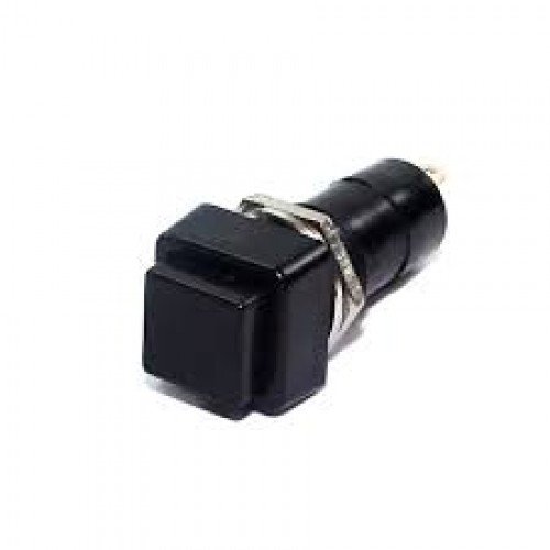 Chave Push Button QD com reteno preto
