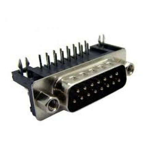 Conector DB-15 macho 90 GR