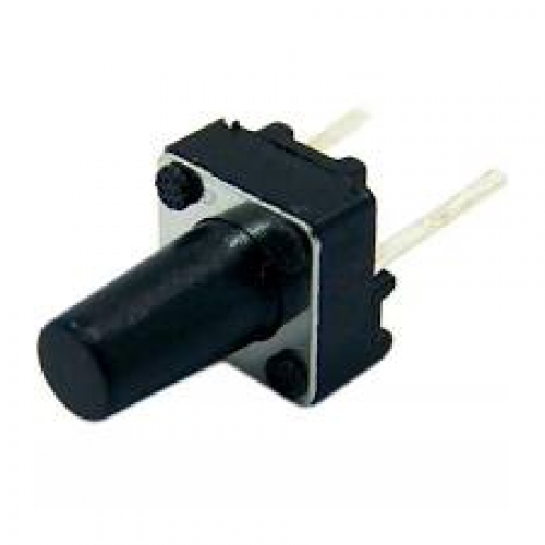 Chave TACT retangular 5mm 2 terminais