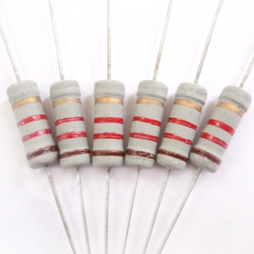 RESISTOR  1K2  3W  -  METAL FILME