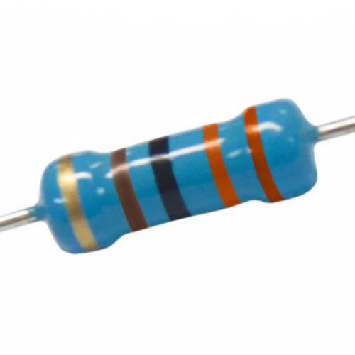 RESISTOR  3K3  1W - METAL-FILME