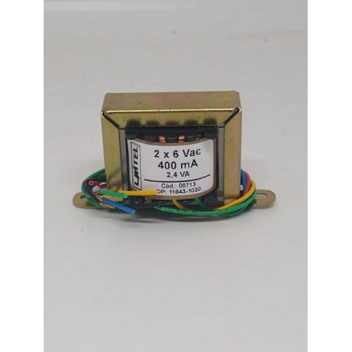 TRAFO 110/220V - 2X6V - 400MA