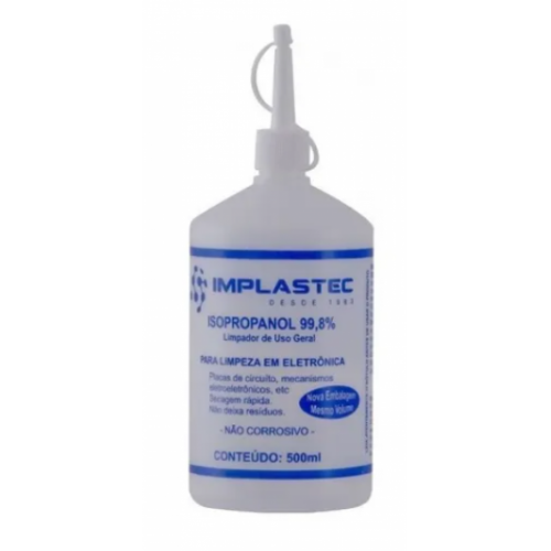 ALCOOL ISOPROPILICO 500ML IMPLASTEC