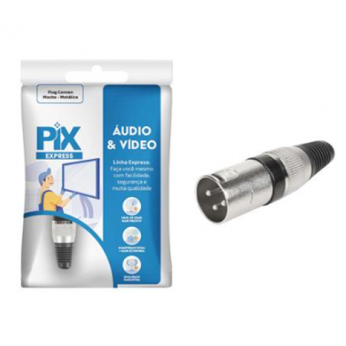 PLUG CANNON MACHO METALICO 062-6875HC