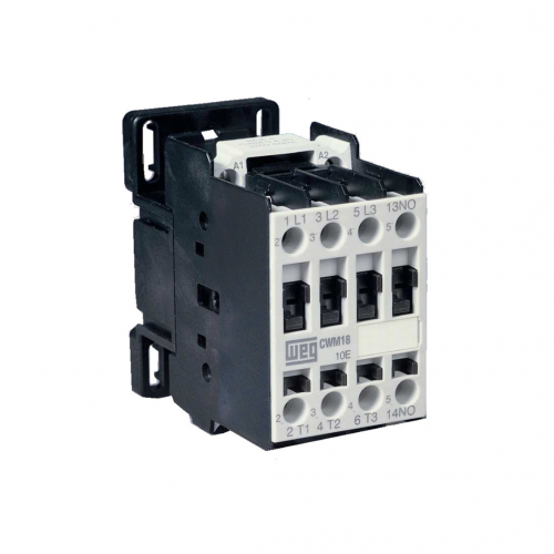 CONTATOR WEG CWM18-11-30D23 18A 220V 1NA+1NF 10186006